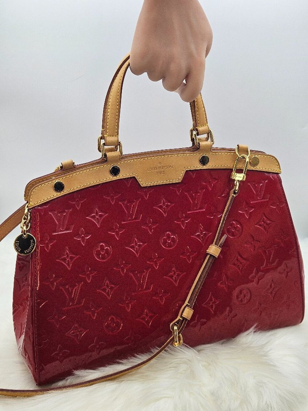 Louis Vuitton Vernis Brea MM Bag